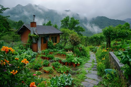 生態鄉村小屋高清攝影大圖 攝影圖 下載至來源處